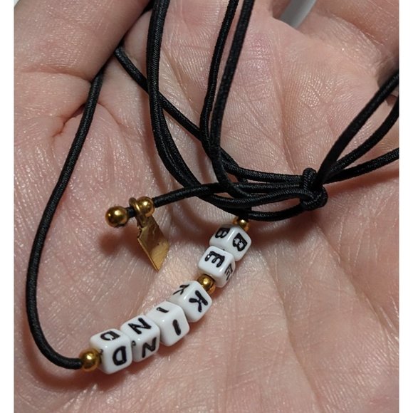 Little Words Project Be Kind Tie On Necklace - Picture 3 of 4